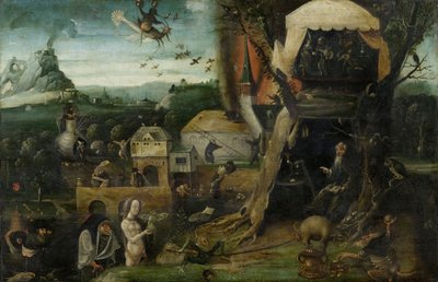 De Verzoeking van Sint-Antonius door Hieronymus Bosch